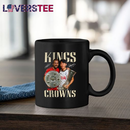 Son Heung Min and Harry Kane Kings With Crowns Shirt