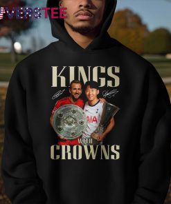 Son Heung Min and Harry Kane Kings With Crowns Shirt