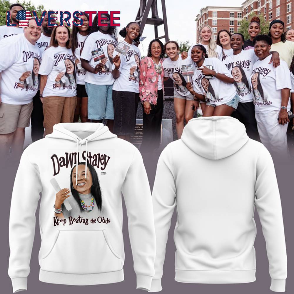 South Carolina Gamecocks x Coach Dawn Staley Keep Beating the Odds Hoodie South Carolina Gamecocks x Coach Dawn Staley Keep Beating the Odds Hoodie