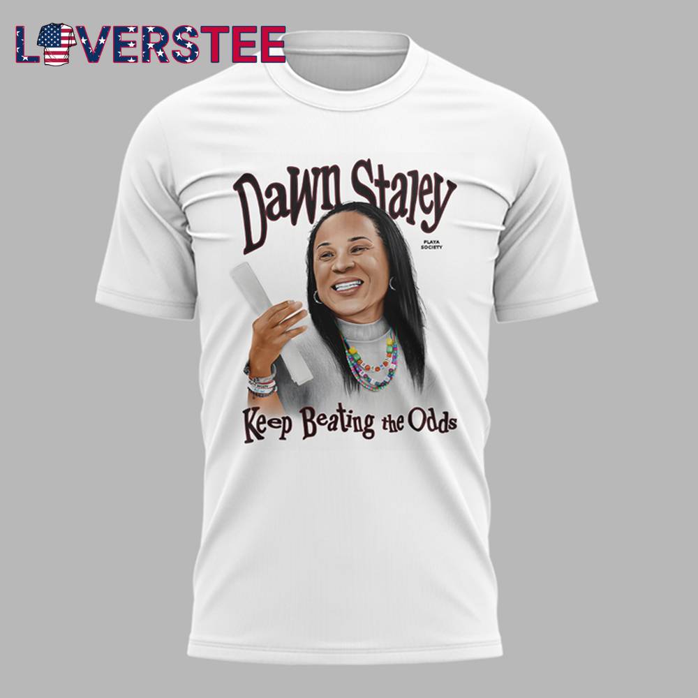 South Carolina Gamecocks x Coach Dawn Staley Keep Beating the Odds Shirt South Carolina Gamecocks x Coach Dawn Staley Keep Beating the Odds Shirt