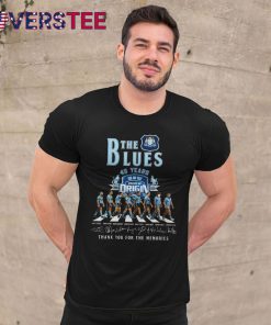 South Wales Blues 45th Anniversary in the State of Origin Shirt