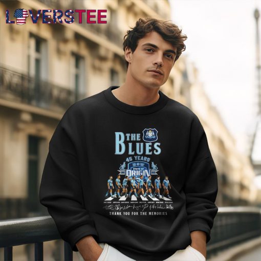 South Wales Blues 45th Anniversary in the State of Origin Shirt