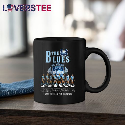 South Wales Blues 45th Anniversary in the State of Origin Shirt