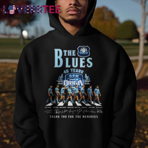 South Wales Blues 45th Anniversary in the State of Origin Shirt