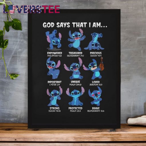 Stitch God Says That I Am…626 Shirt