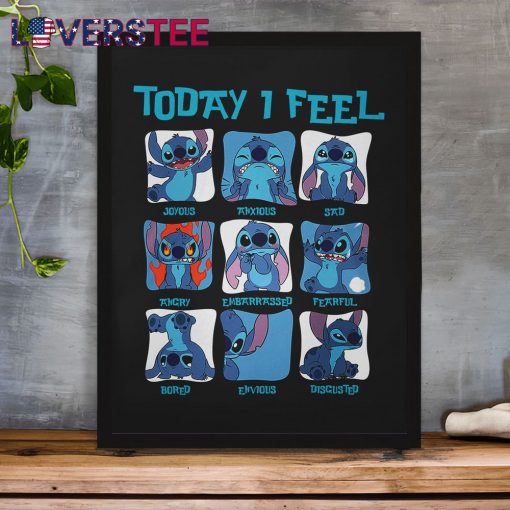 Stitch Today I Feel 626 Ohana Forever T-shirt