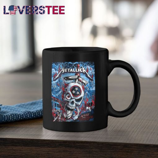 Tennessee Titans With Metallica In Nashville M72 World Tour Shirt