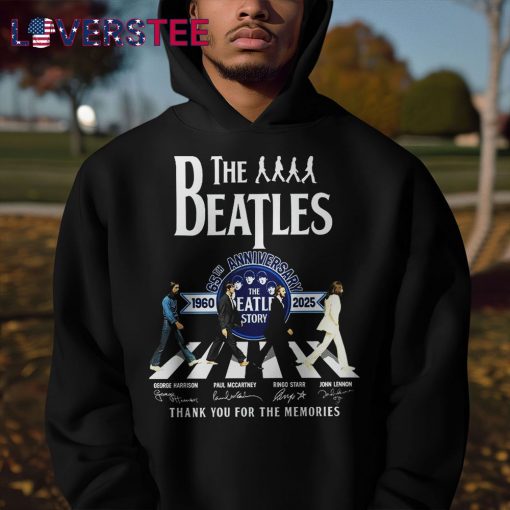 The Beatles 65th Anniversary 1960-2025 Shirt