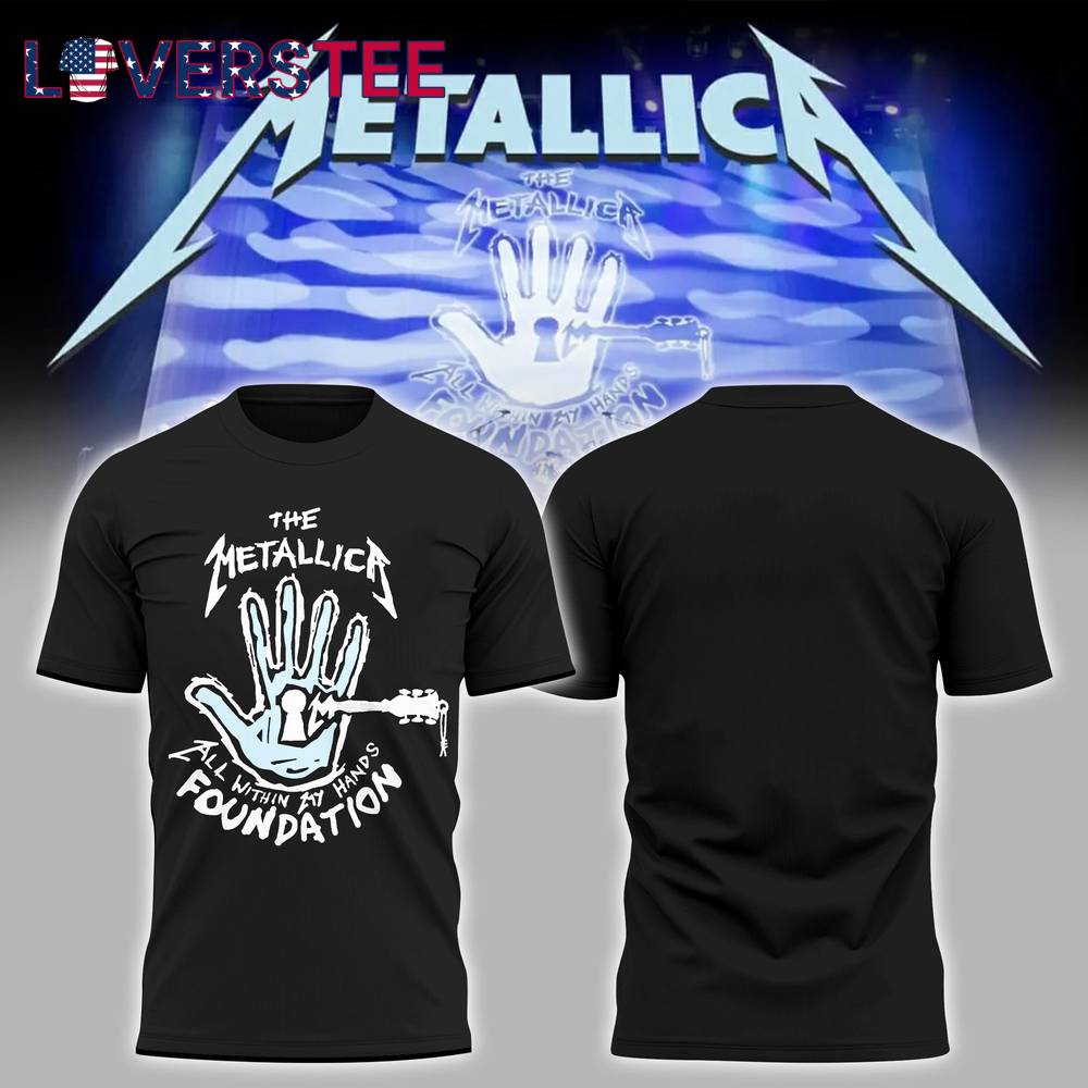 The Metallica All Within At Hands Foundation Tee The Metallica All Within At Hands Foundation Tee