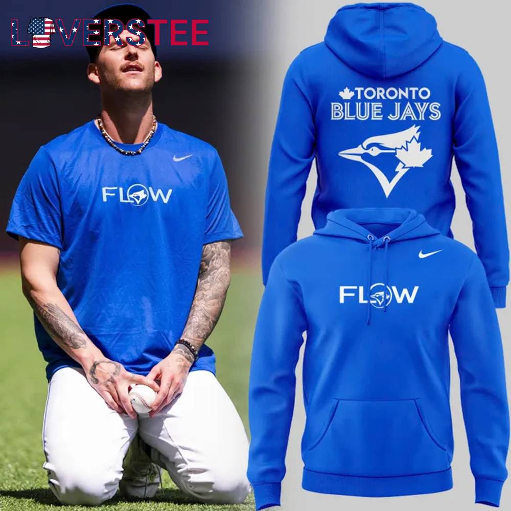 Toronto Blue Jays FLOW Special Blue Hoodie Toronto Blue Jays FLOW Special Blue Hoodie