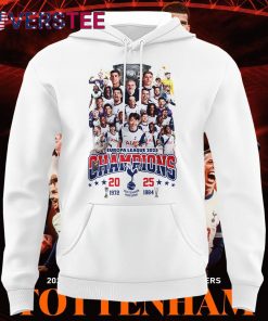 Tottenham UEFA Europa League 2025 Winners White Hoodie