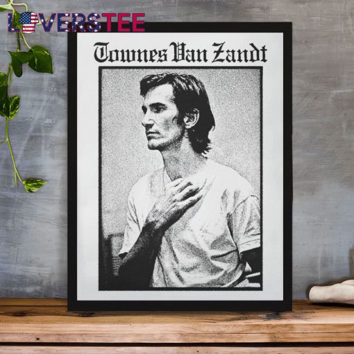 Townes Van Zandt The Late Great T-shirts