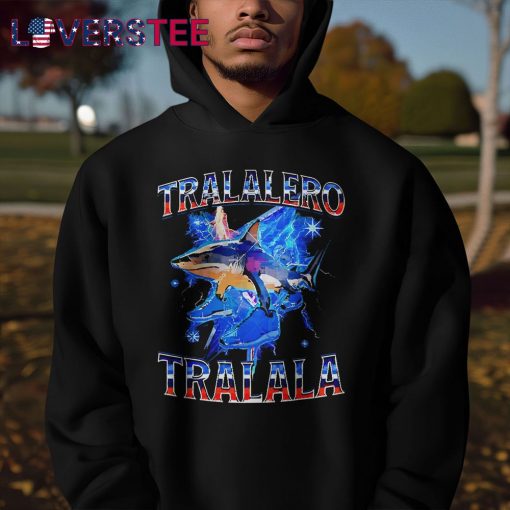 Tralalero Tralala Shark Brainrot Meme Shirt