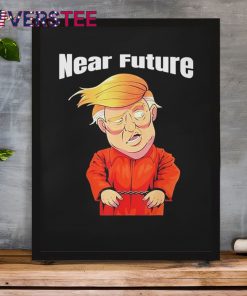 Trump Near Future Lock Him Up Orange Prison Jumpsuit Shirt