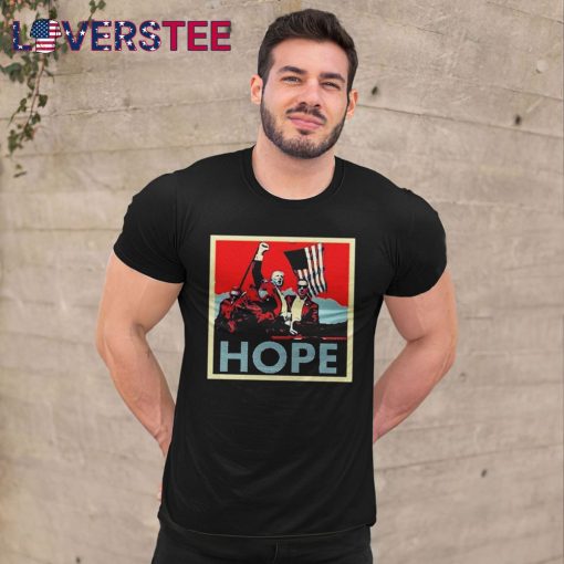 Trump Shooting Fight Fight Fight Hope Shirt