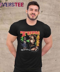 Tupac Shakur Keep Ya Head Up Collage 2PAC Shirt