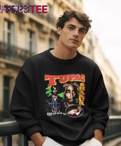 Tupac Shakur Keep Ya Head Up Collage 2PAC Shirt