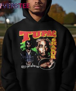 Tupac Shakur Keep Ya Head Up Collage 2PAC Shirt