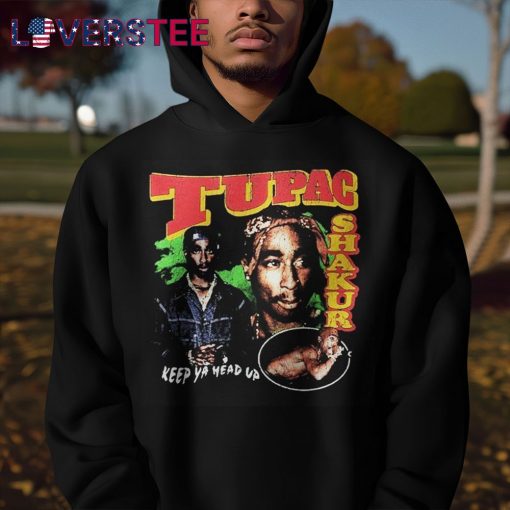 Tupac Shakur Keep Ya Head Up Collage 2PAC Shirt