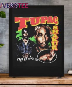 Tupac Shakur Keep Ya Head Up Collage 2PAC Shirt