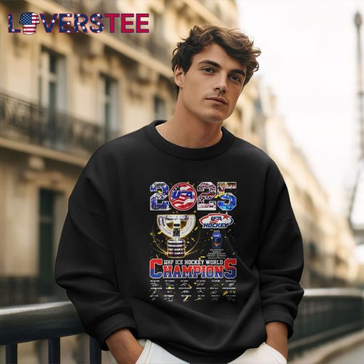 USA Hockey 2025 IIHF Ice Hockey World Champions Shirt