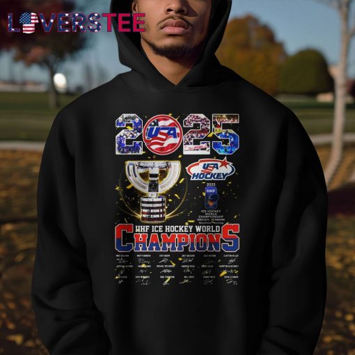 USA Hockey 2025 IIHF Ice Hockey World Champions Shirt