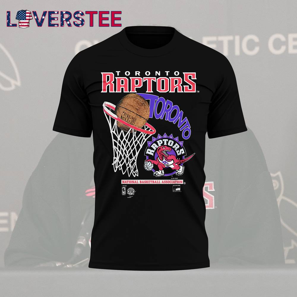 WAVES Canada 1994 TORONTO RAPTORS NBA Vintage Tee WAVES Canada 1994 TORONTO RAPTORS NBA Vintage Tee
