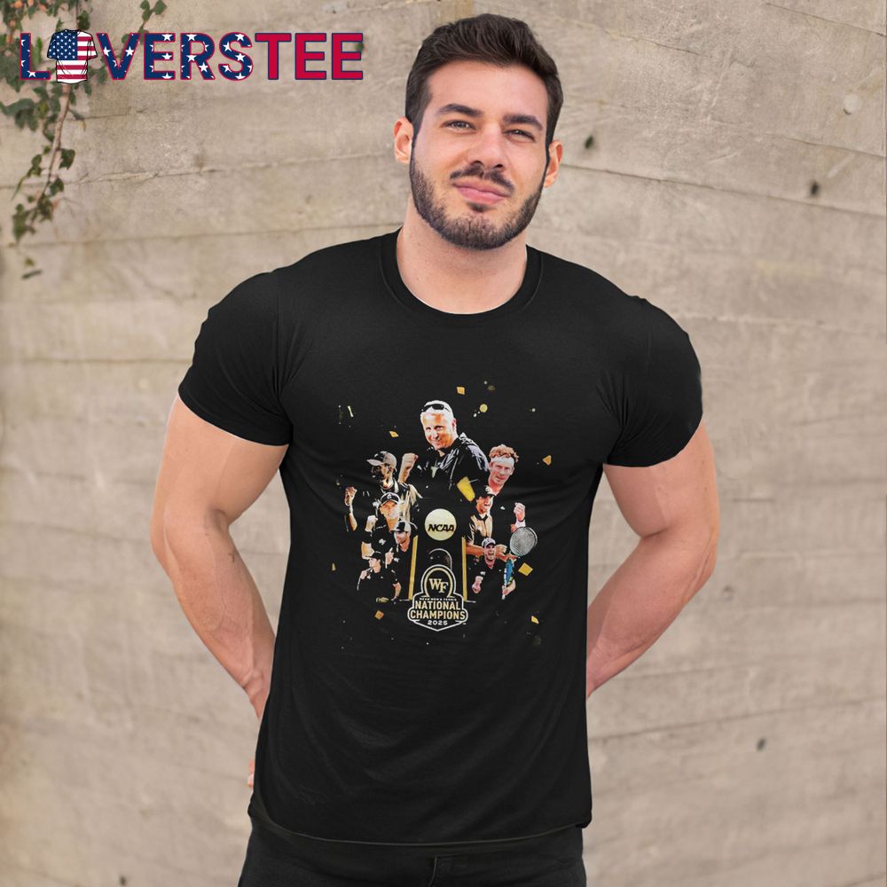 Wake Forest NCAA Mens Tennis National Champions 2025 Trophy Shirt Wake Forest NCAA Mens Tennis National Champions 2025 Trophy Shirt