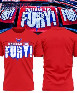 Washington Capitals “UNLEASH THE FURY!” T-shirt