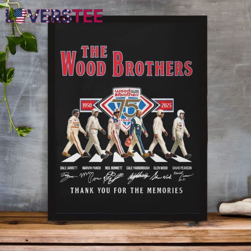 Wood Brothers Racing 75th Anniversary 1950-2025 Shirt