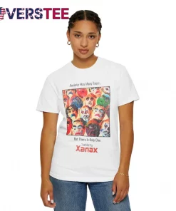 Anxiety Has Many Faces 90’s Vintage Graphic T-Shirt