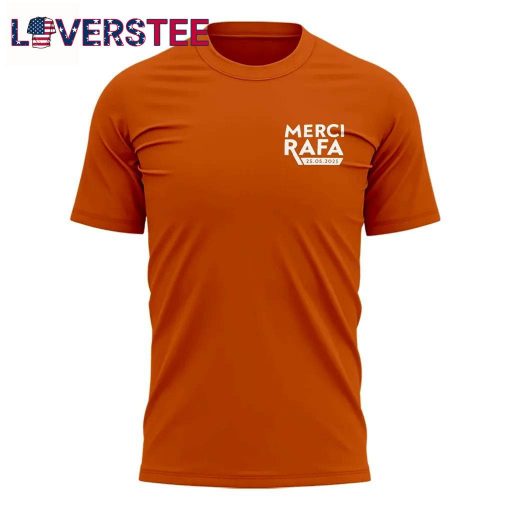 Official Merci Rafa United Tennis Fans in Gratitude to Rafael Nadal 2025 Tee