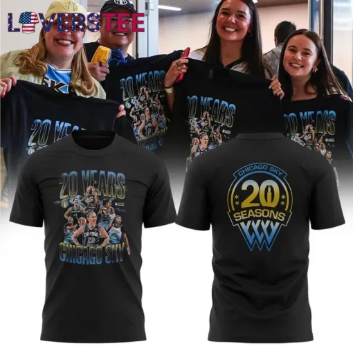 Chicago Sky Special Edition 20 Years T-shirt