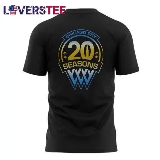 Chicago Sky Special Edition 20 Years T-shirt