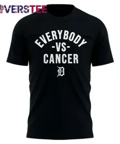 Detroit Tigers Strike Out Cancer T-shirt