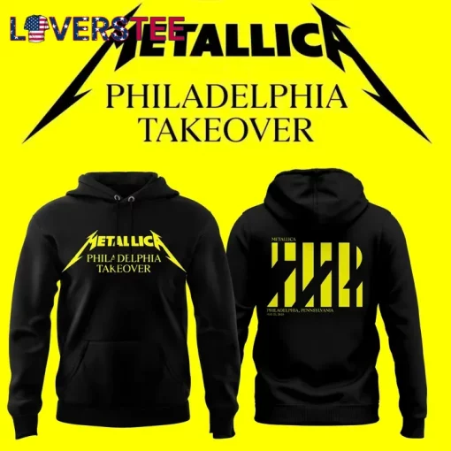 Philadelphia Eagles x Metallica Takeover Pullover Hoodie
