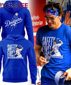 Los Angeles Dodgers x Safety First 2025 Hoodie