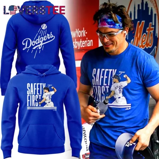 Los Angeles Dodgers x Safety First 2025 Hoodie