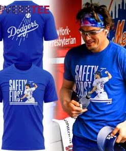 Los Angeles Dodgers x Safety First 2025 Tee