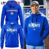 Creighton Bluejays Baseball New Coach Ed Servais Special Blue Hoodie