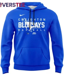 Creighton Bluejays Baseball New Coach Ed Servais Special Blue Hoodie