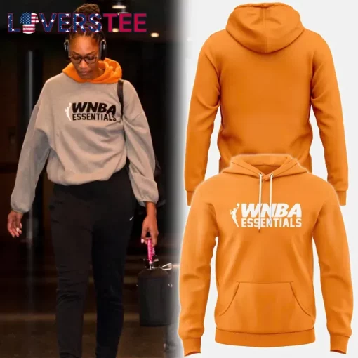 WNBA ESSENTIALS Pullover Hoodie – Orange