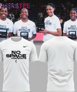Las Vegas Aces “No Space For Hate” 2025 T-shirt