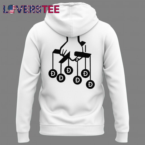 Elon Musk The Dogefather Special New 2025 White Hoodie