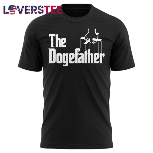 Special New Elon Musk The Dogefather 2025 Black T-shirt