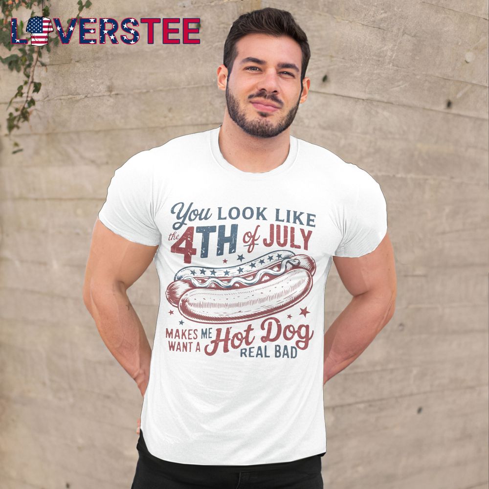 4th of July Hot Dog Funny Independence Day Shirt 4th of July Hot Dog Funny Independence Day Shirt