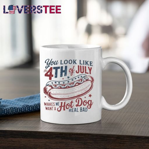 4th of July Hot Dog Funny Independence Day Shirt