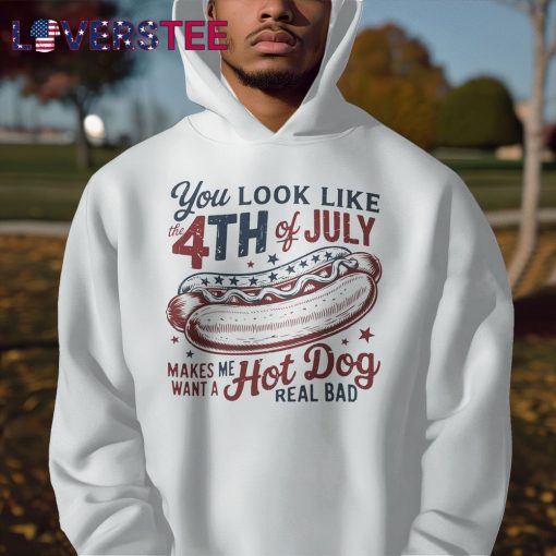 4th of July Hot Dog Funny Independence Day Shirt