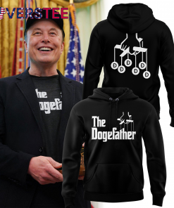 Elon Musk The Dogefather Special New 2025 Black Hoodie