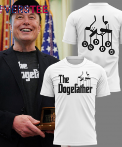 Elon Musk The Dogefather Special New 2025 T-shirt